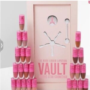 Jeffree Star Nude Lipstick Collection with Pink Caps